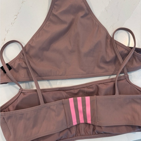 Adidas Brown Bikini Set Smooth Sheen - Picture 2 of 3